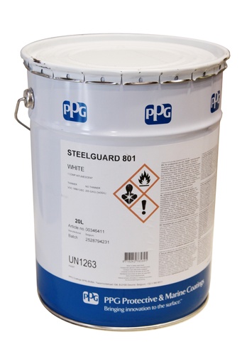 [STEELGUARD801W20] Sigma - Steelguard 801 - White   - 20L