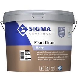 [PEARLCLEANMB10] Sigma Coating - S PEARL CLEAN MAT BAS WN WHITE/BASE 10L